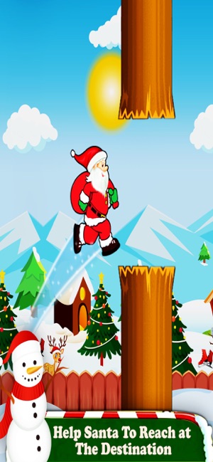 Christmas Games Flying Santa(圖1)-速報App