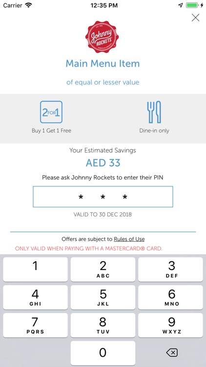 Mastercard® Buy 1 Get 1 screenshot-3