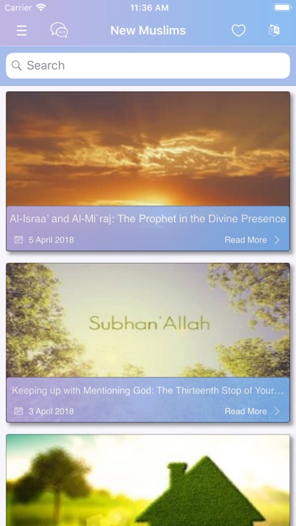 New Muslims' App