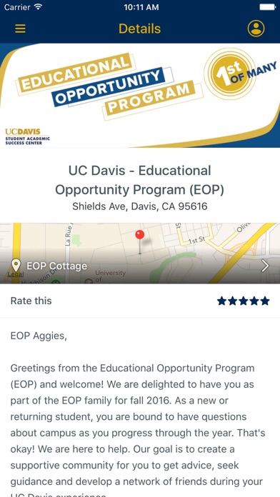 UC Davis NOW screenshot 3