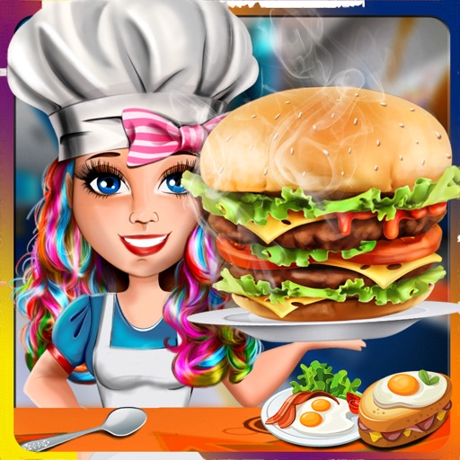 Burger Midnight Deluxe Deal Icon