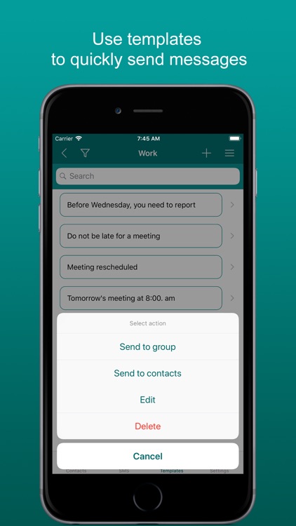 MasSMS: Sending messages screenshot-4