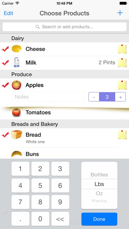 Shopping List 2017