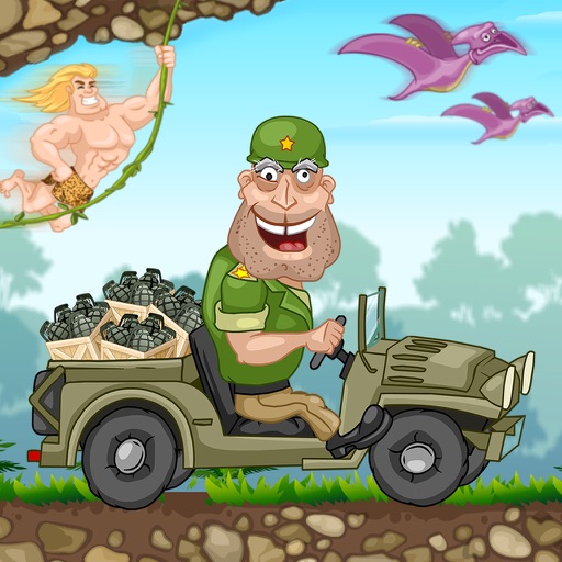 Army Jeep Jump! - Skill Adventure