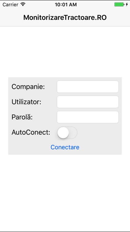 Monitorizare Tractoare