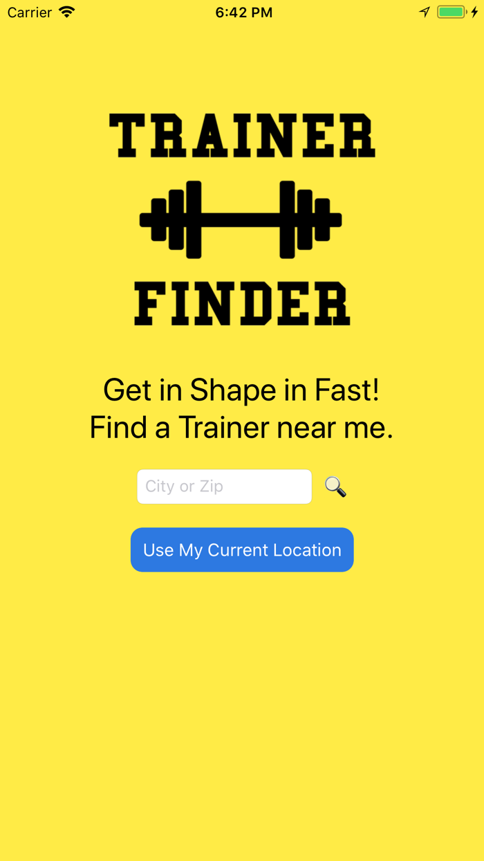 Trainer Finder
