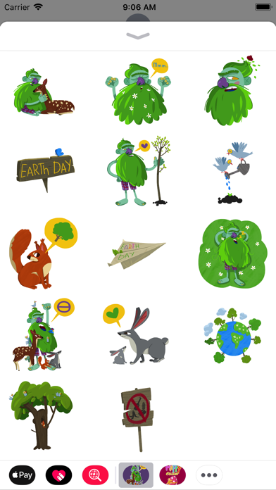 Earth Day Stickers Set screenshot 2
