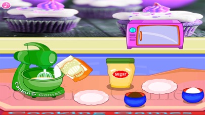 cooking cupcake girls games screenshot 3