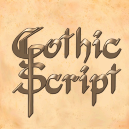 Gothic Winter Cursive Script icon