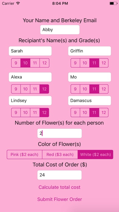 Flower Sale screenshot 2