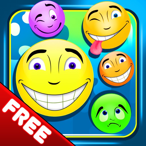 Smiley Emoticon Puzzle Line Match : The Emotion Brain Game - Free ...