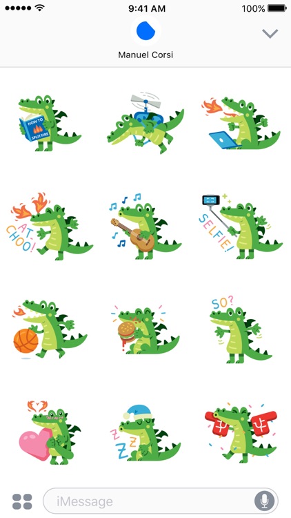 Teen Dragon Stickers