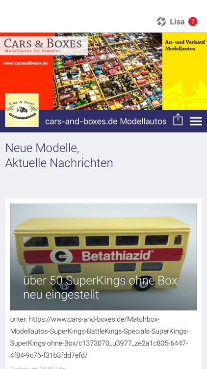 cars-and-boxes.de Modellautos