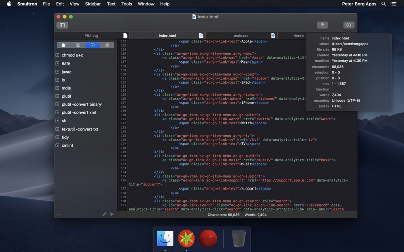 Download smultron for mac pro