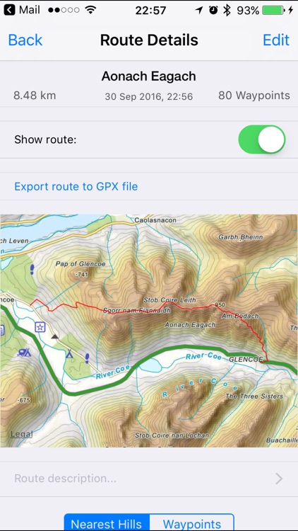 Ben Nevis & Glen Coe Maps