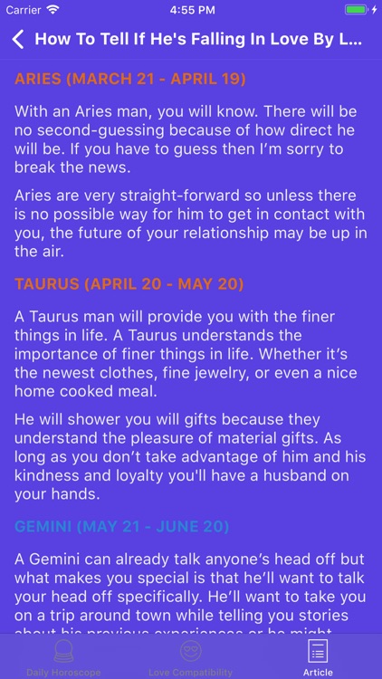 Daily Horoscope & Fortune screenshot-4