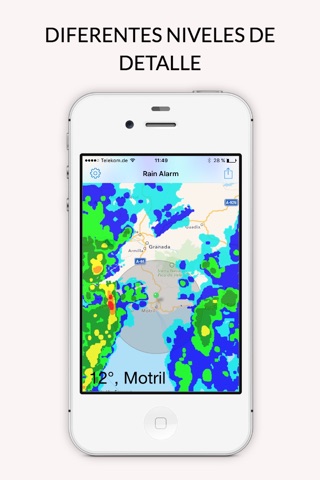 Rain Alarm Pro Weather Radar screenshot 3