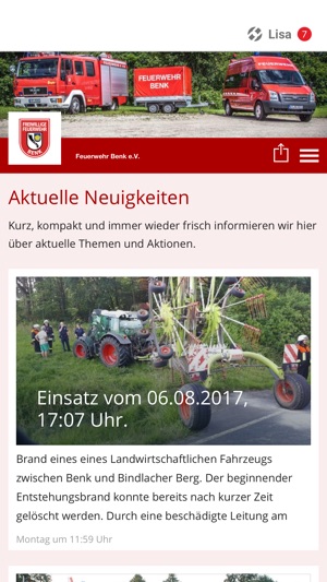 Feuerwehr Benk(圖1)-速報App