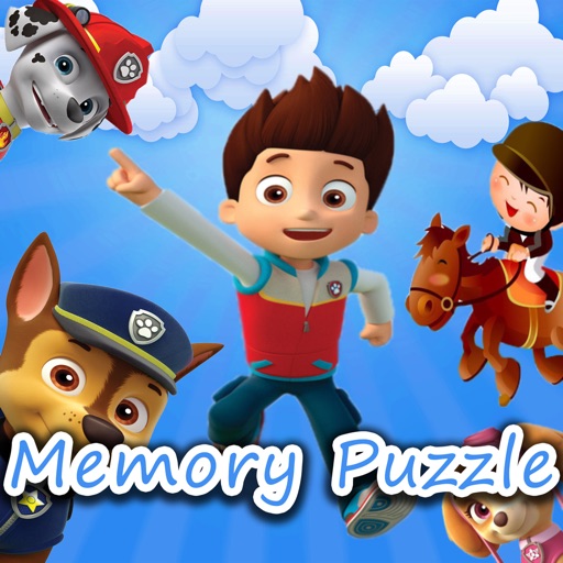 Memory Puzzle for Paw Patrol iOS App