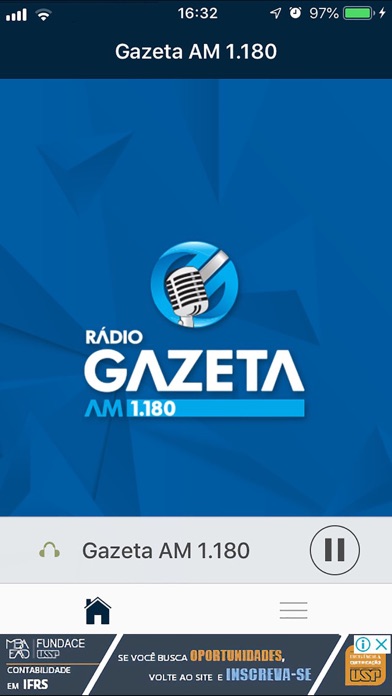 How to cancel & delete Rádio Gazeta AM 1.180 from iphone & ipad 2