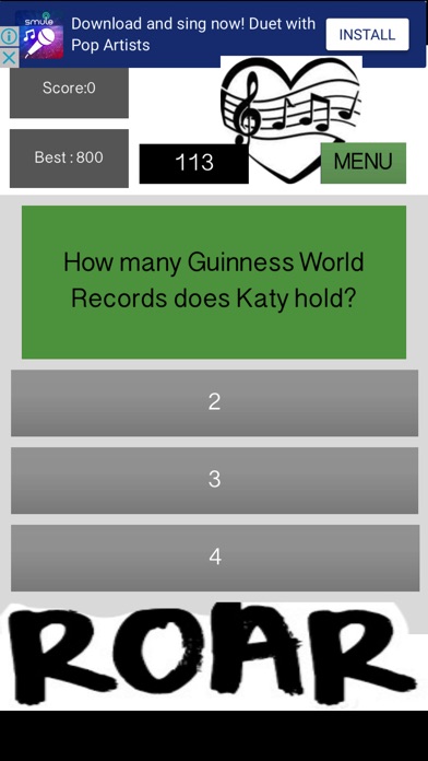 Unofficial Katy Perry Quiz screenshot 3