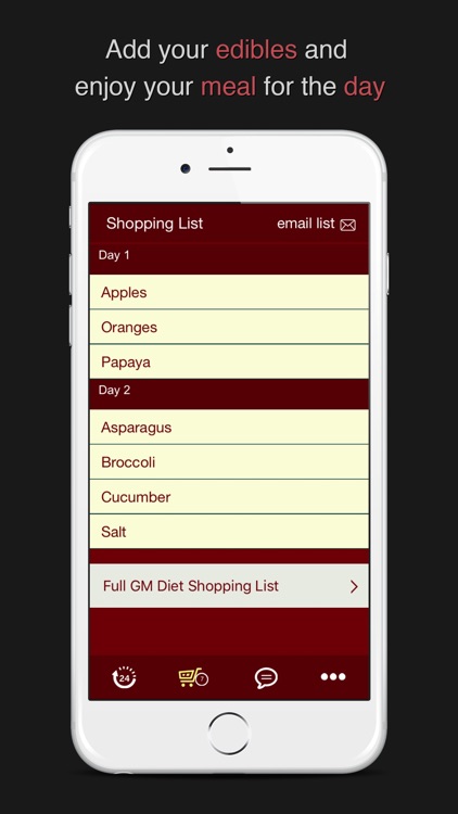 GM Diet 7 Day Meal Plan screenshot-3