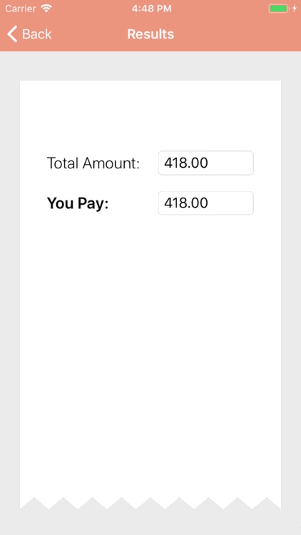 Expenditure calculator