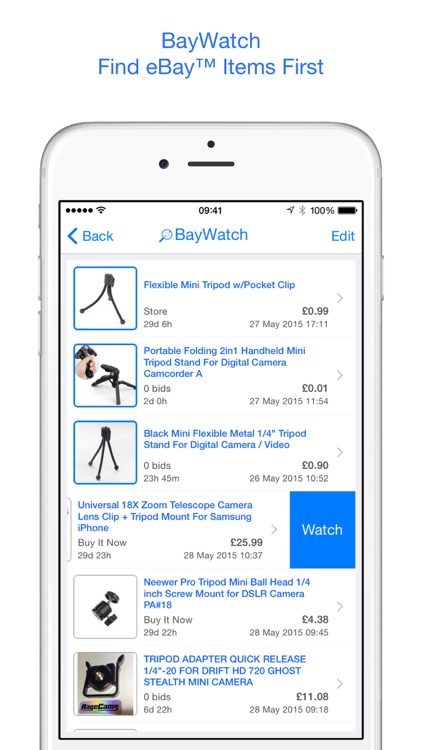 BayWatch - Alerts for eBay