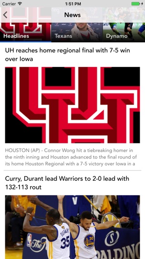 KHOU 11 Houston Sports(圖2)-速報App