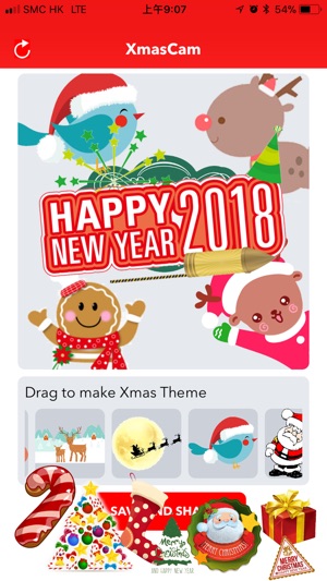 XmasCam - 2018 New Year Camera(圖1)-速報App