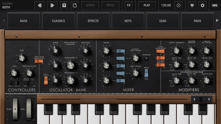 Minimoog Model D screenshot-0