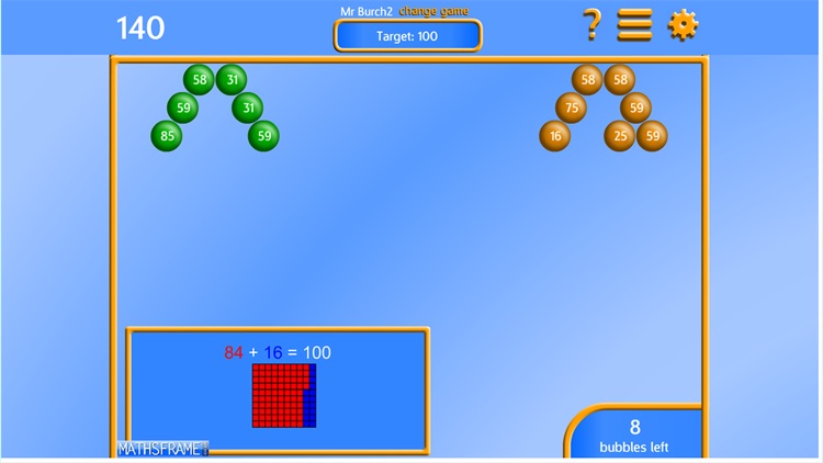 Bubble Pop Number Bonds screenshot-3