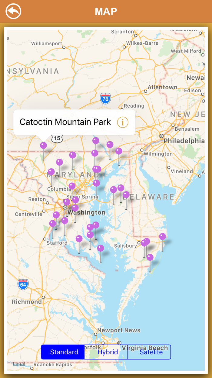 Maryland National Parks