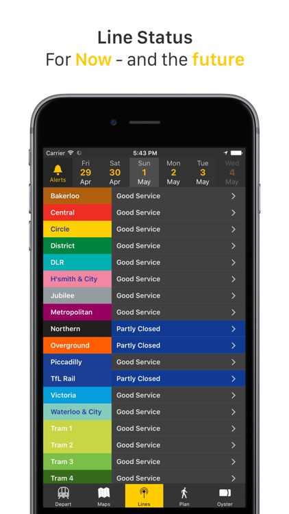 London Tube Tracker