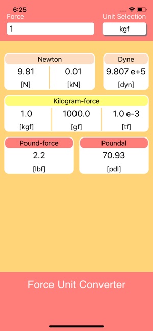 Force Unit Converter