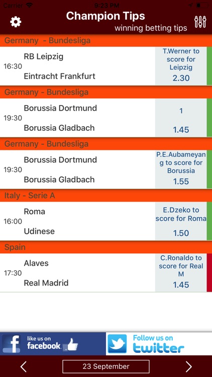 Champion Betting Tips screenshot-3