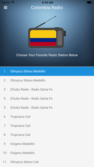 Colombia Radio Station FM Live(圖2)-速報App