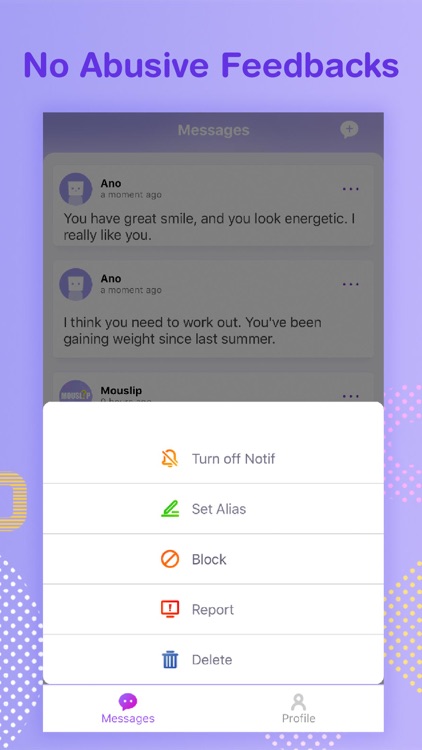 Mouslip - anonymous feedbacks screenshot-3