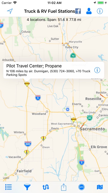 Truck & RV Fuel Stations
