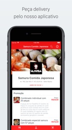 Samura Comida Japonesa Captura de tela 1