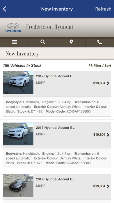 Fredericton Hyundai screenshot 3