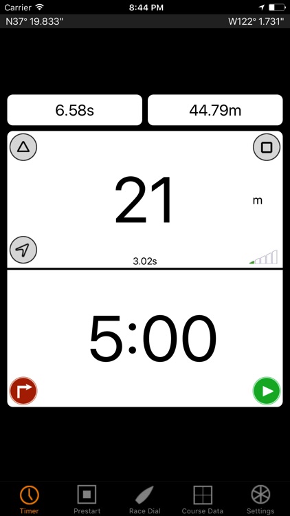 tack X Sailing Regatta Timer