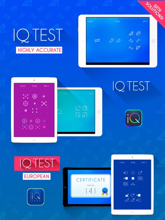 IQ Test Pro Edition на iPad