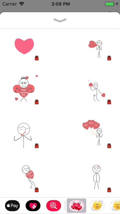 Love Stickers - Animated Gif screenshot 2