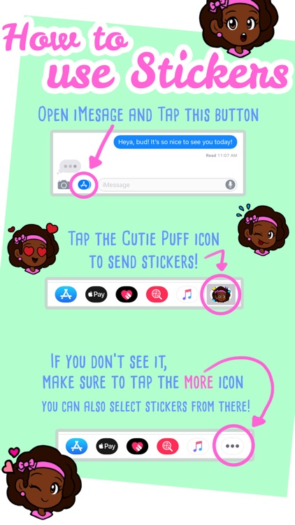 Cutie Puff Animated Stickers