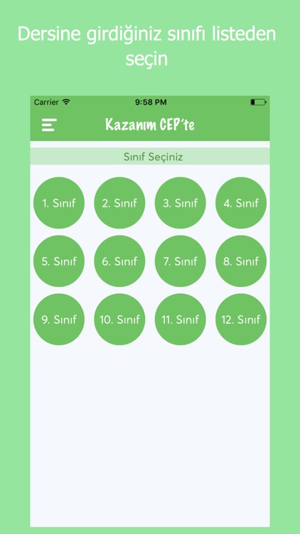 Kazanım Cepte