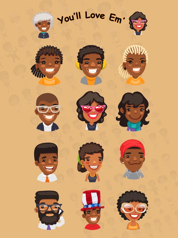 African American AAeMojis Apps 148Apps
