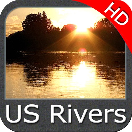 US Rivers HD GPS Map Navigator icon