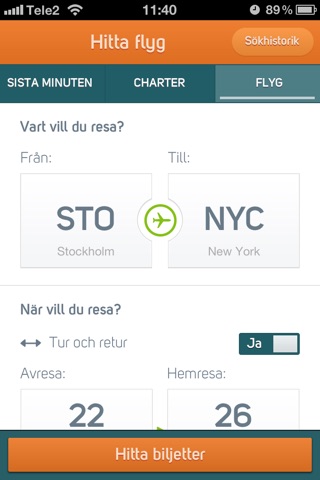 Destination.se screenshot 3
