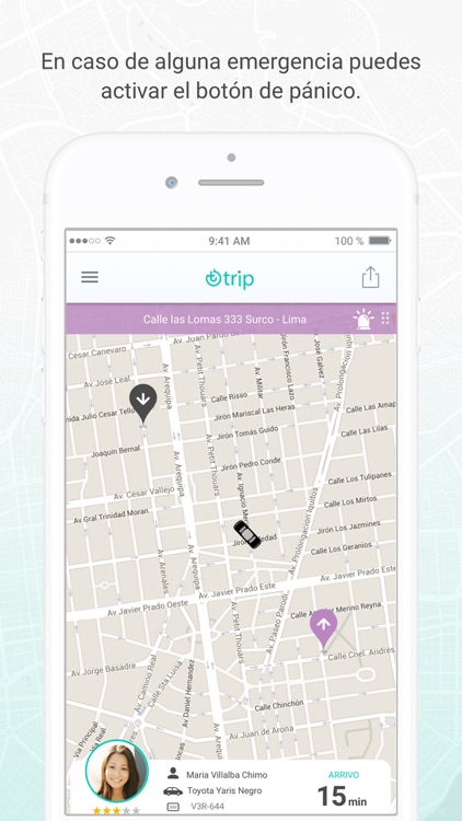 Trip - App de Taxi Más Segura screenshot-3